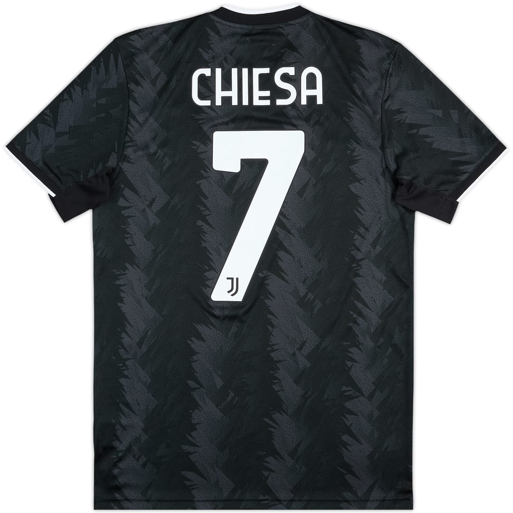 2022-23 Juventus Away Shirt Chiesa #7 - 10/10 - (S)