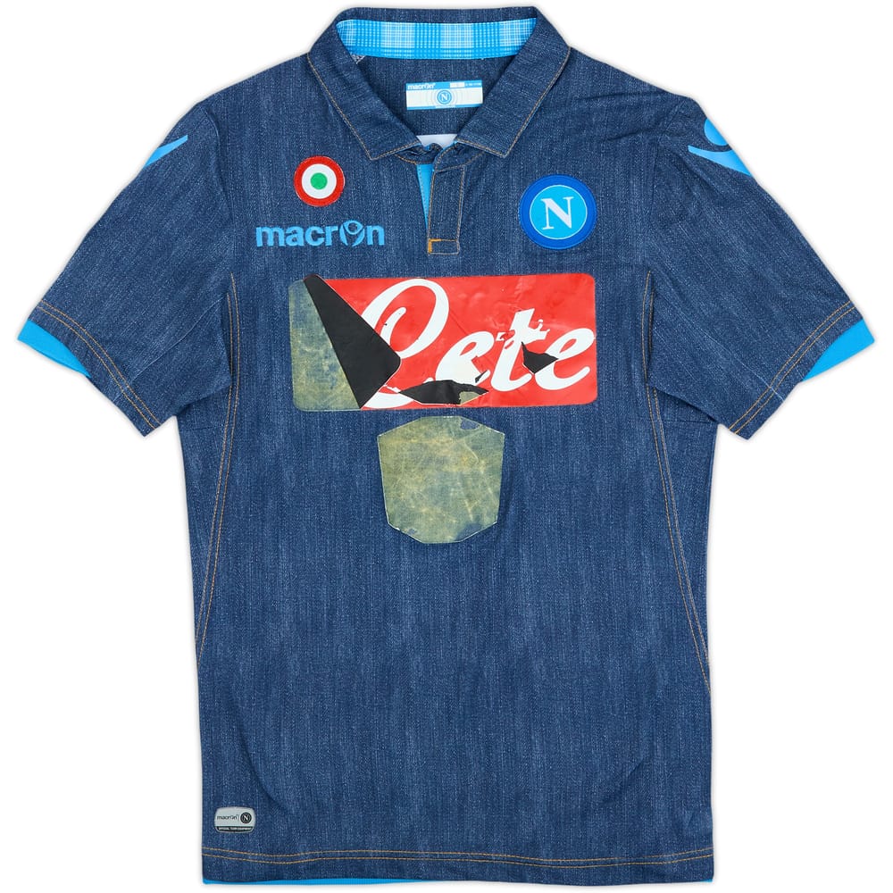 2014-15 Napoli Away Shirt - 4/10 - (S)