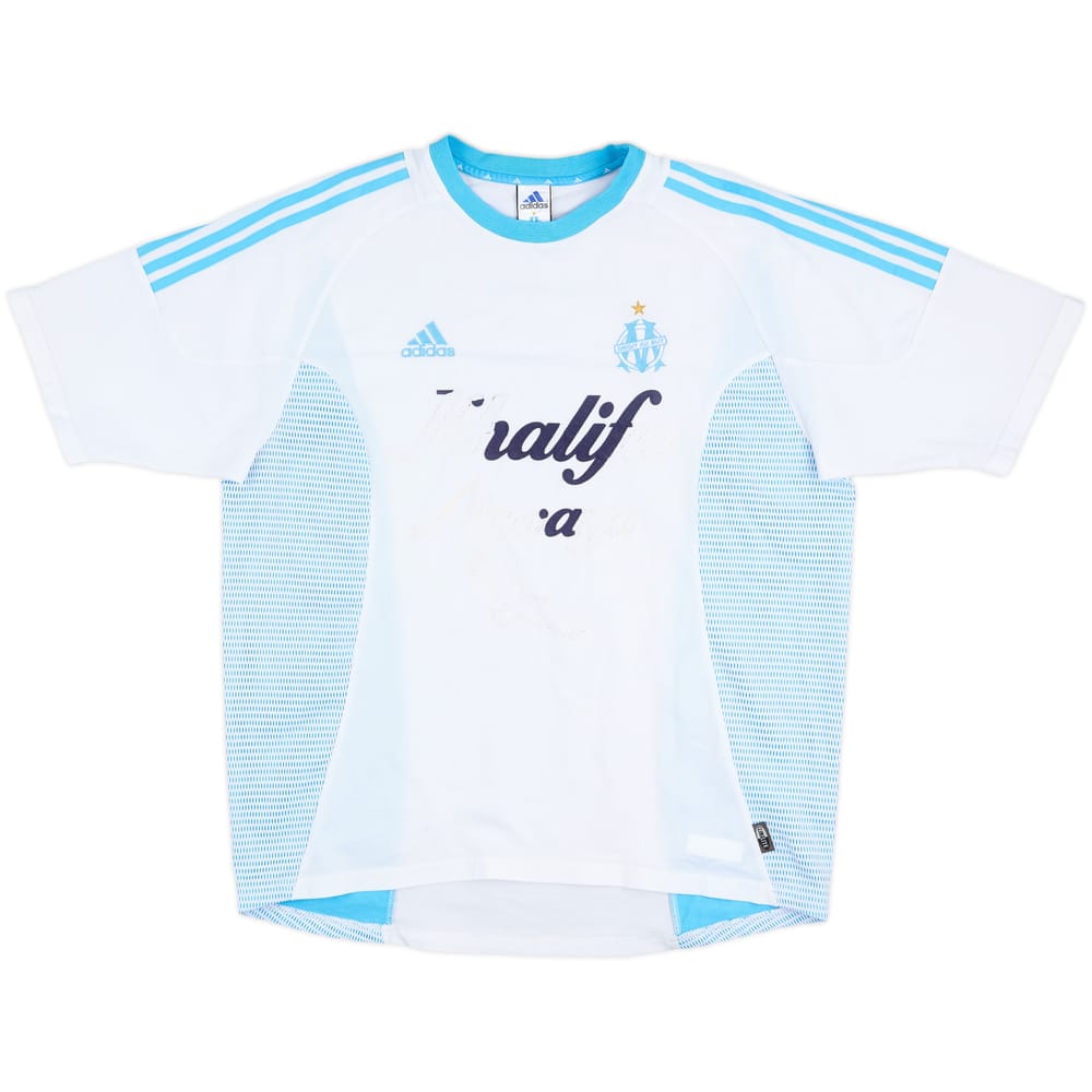 2002-03 Olympique Marseille Home Shirt - 4/10 - (XL)