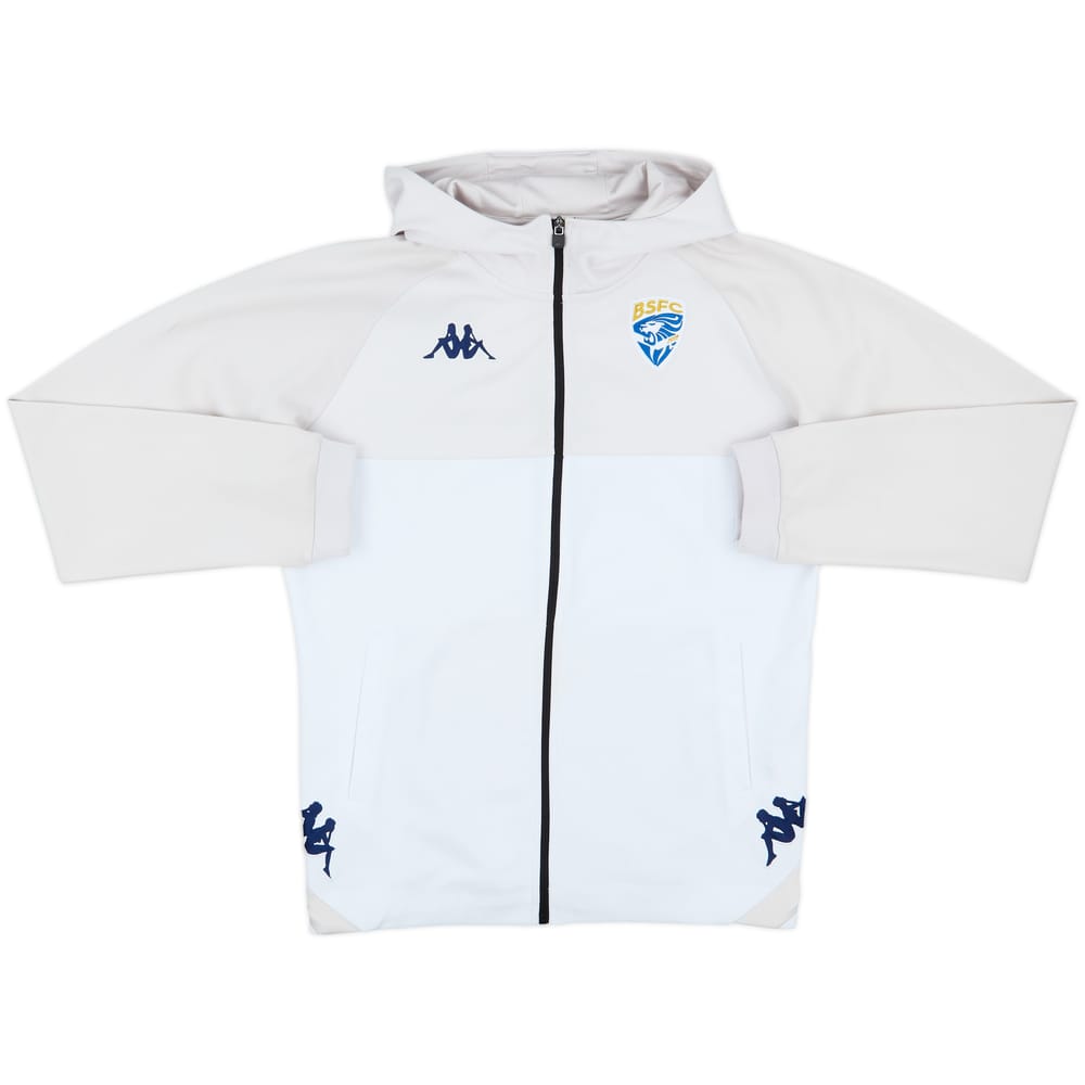 2019-20 Brescia Kappa Hooded Track Jacket - 7/10 - (L)