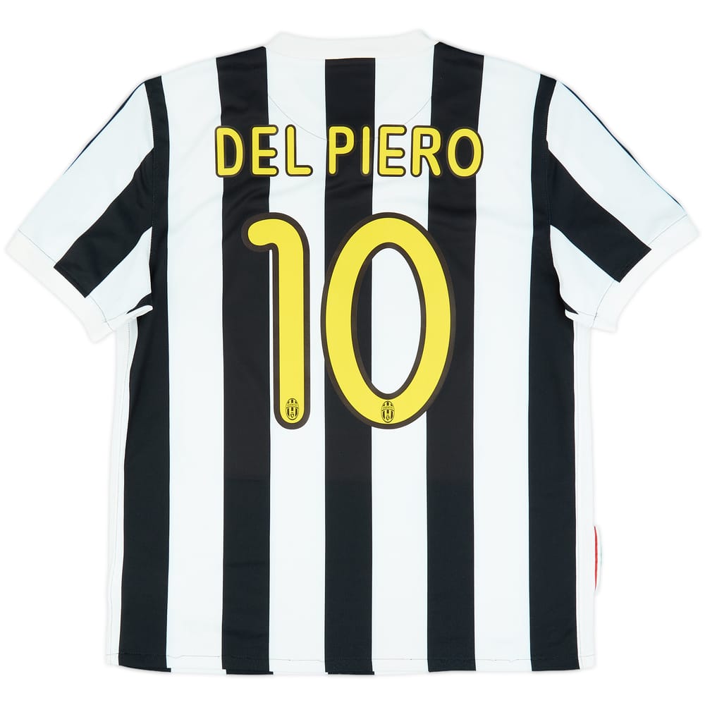 2009-10 Juventus Home Shirt Del Piero #10 - 8/10 - (L)