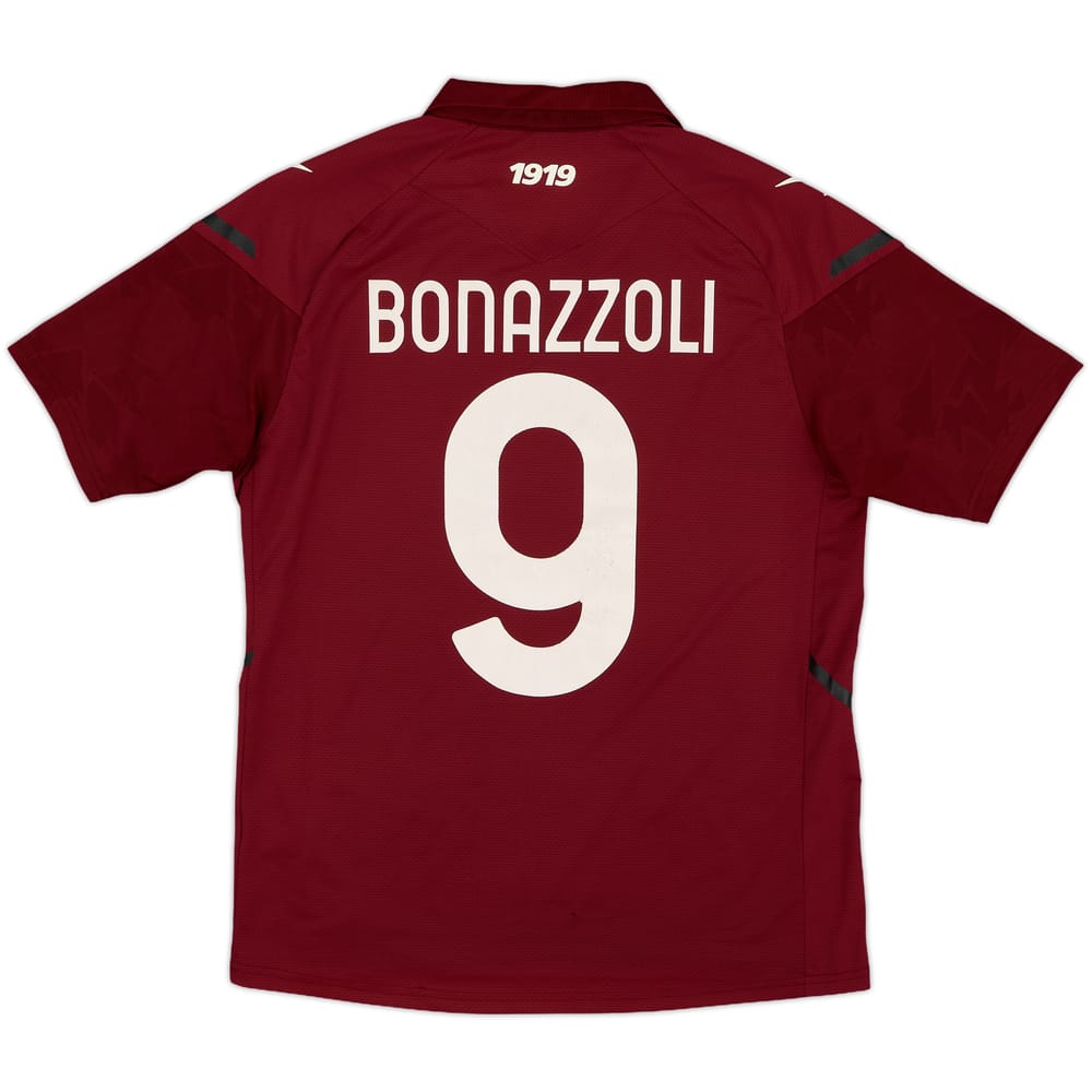 2021-22 Salernitana Home Shirt Bonazzoli #9 - 6/10 - (S)