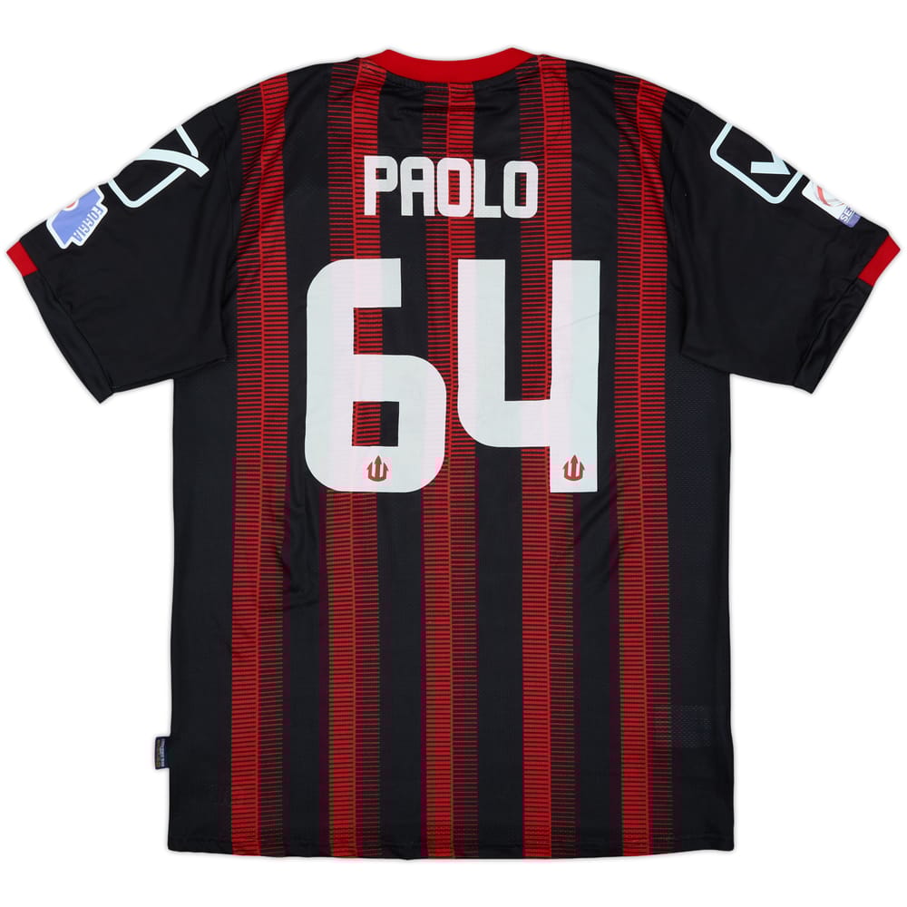 Camiseta de local del Foggia 2021-22 Paolo #64 (L)