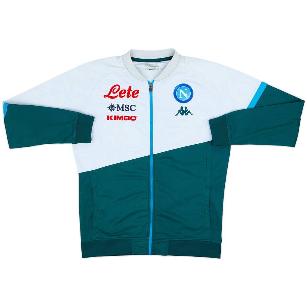 2020-21 Napoli Kappa Track Jacket - 8/10 - (XL)
