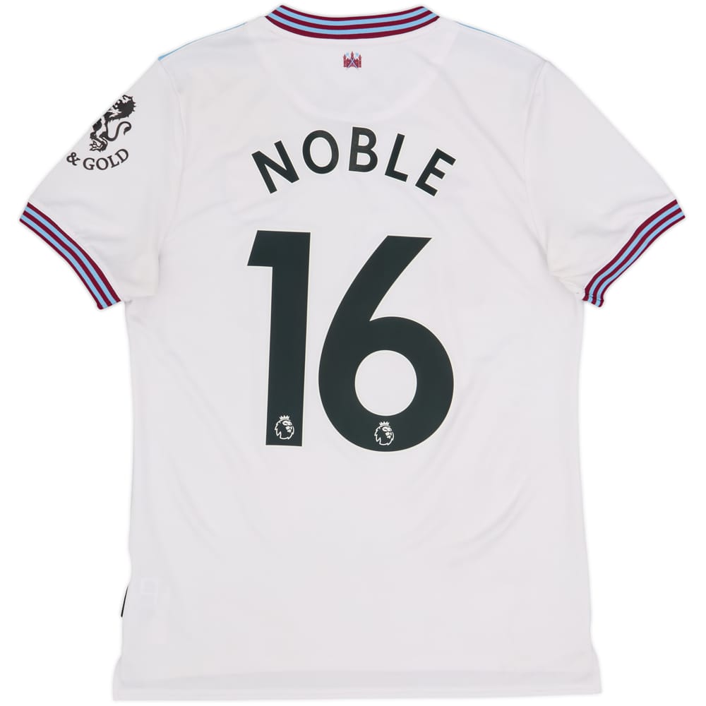 2019-20 West Ham Away Shirt Noble #16 - 8/10 - (M)