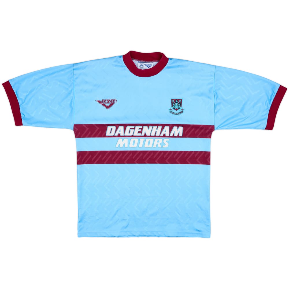 1993-95 West Ham Away Shirt - 9/10 - (M)