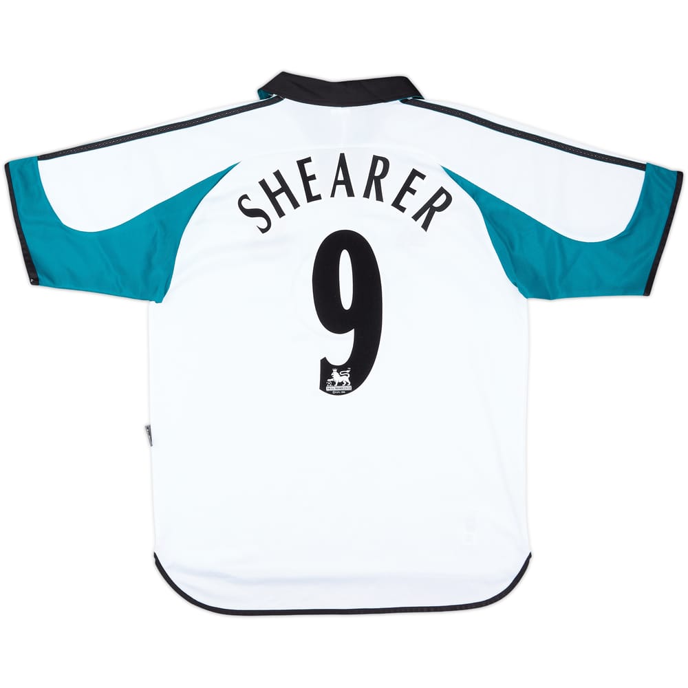 1999-00 Newcastle Away Shirt Shearer #9 - 9/10 - (L)