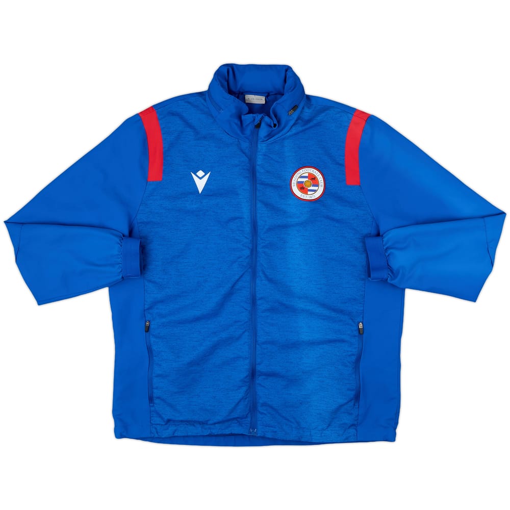 2020-21 Reading Macron Hooded Track Jacket - 5/10 - (L)