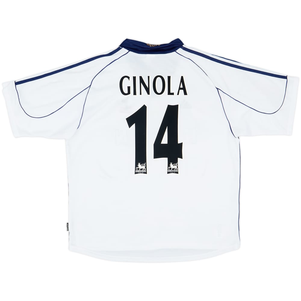 1999-01 Tottenham Home Shirt Ginola #14 - 9/10 - (XL)