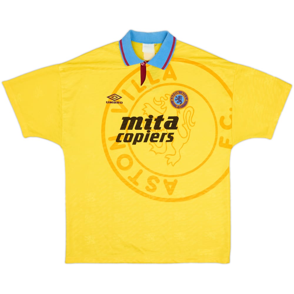 1991-93 Aston Villa Third Shirt - 9/10 - (L)