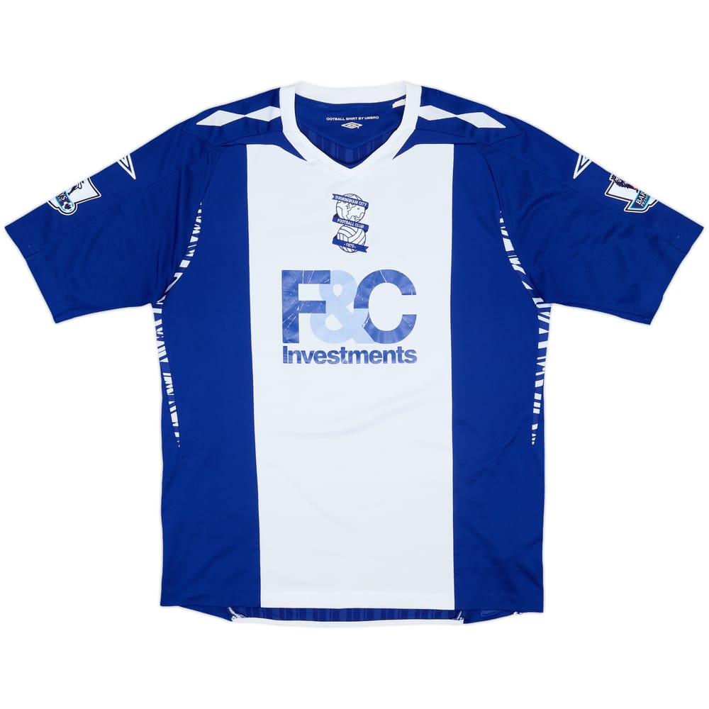 2007-08 Birmingham Home Shirt - 5/10 - (L)