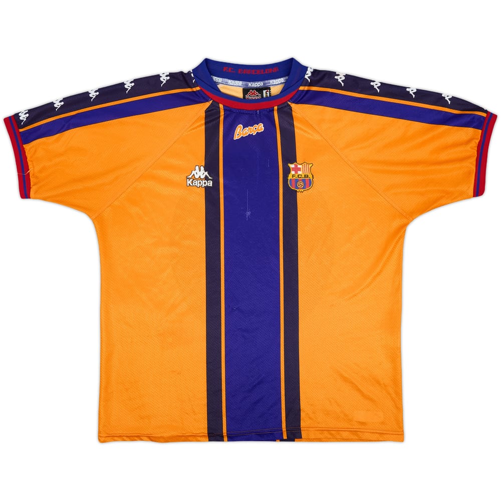 1997-98 Barcelona Away Shirt - 6/10 - (L)