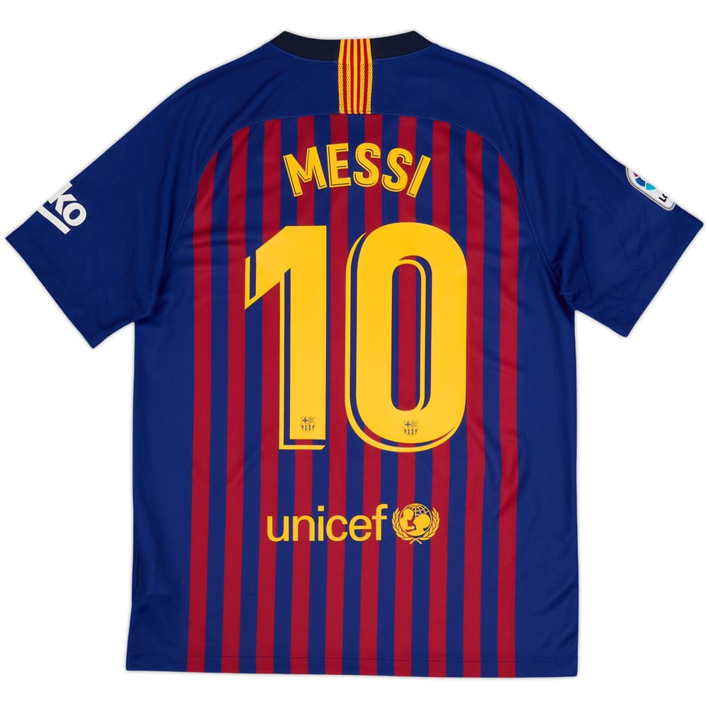 2018-19 Barcelona Camiseta Local Messi #10 - 9/10 - (M)