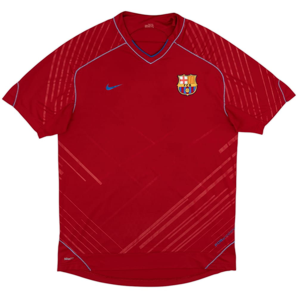 2007-08 Barcelona Nike Training Shirt - 7/10 - (XL)