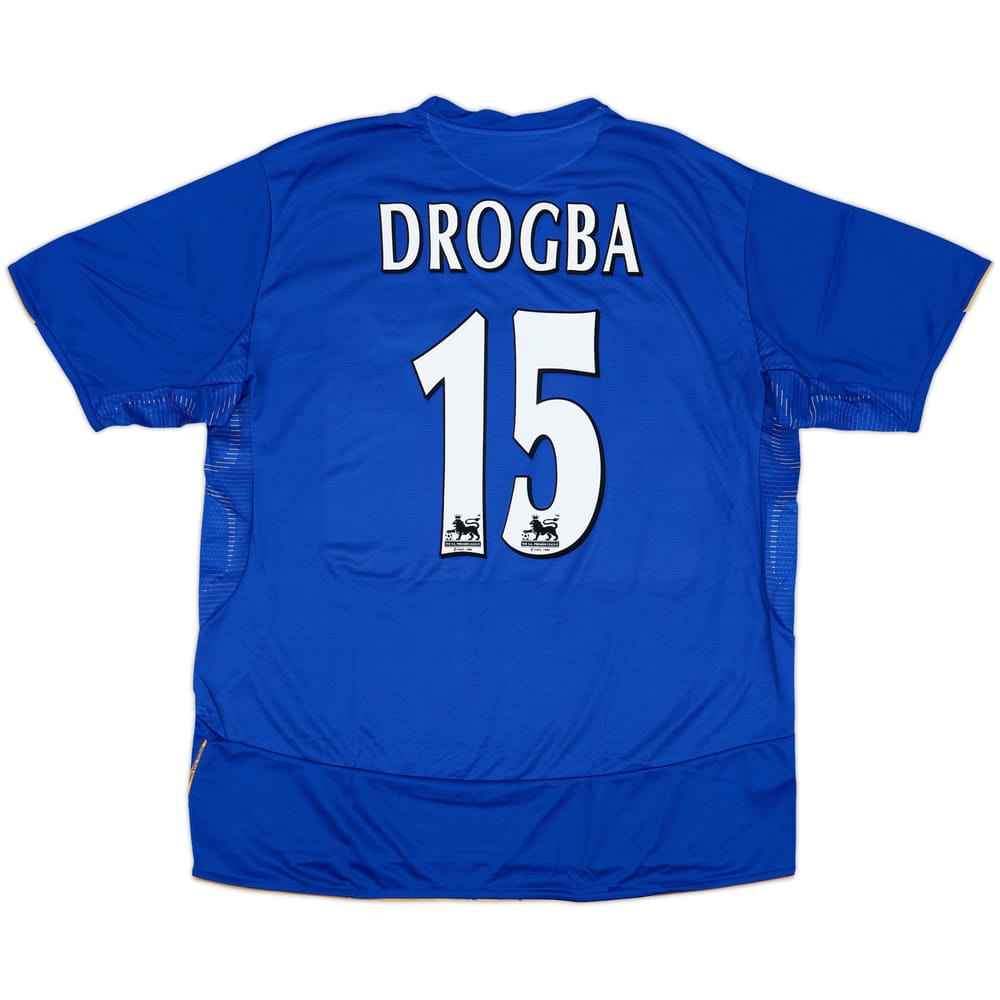 2005-06 Chelsea Centenary Home Shirt Drogba #15 (XXL)
