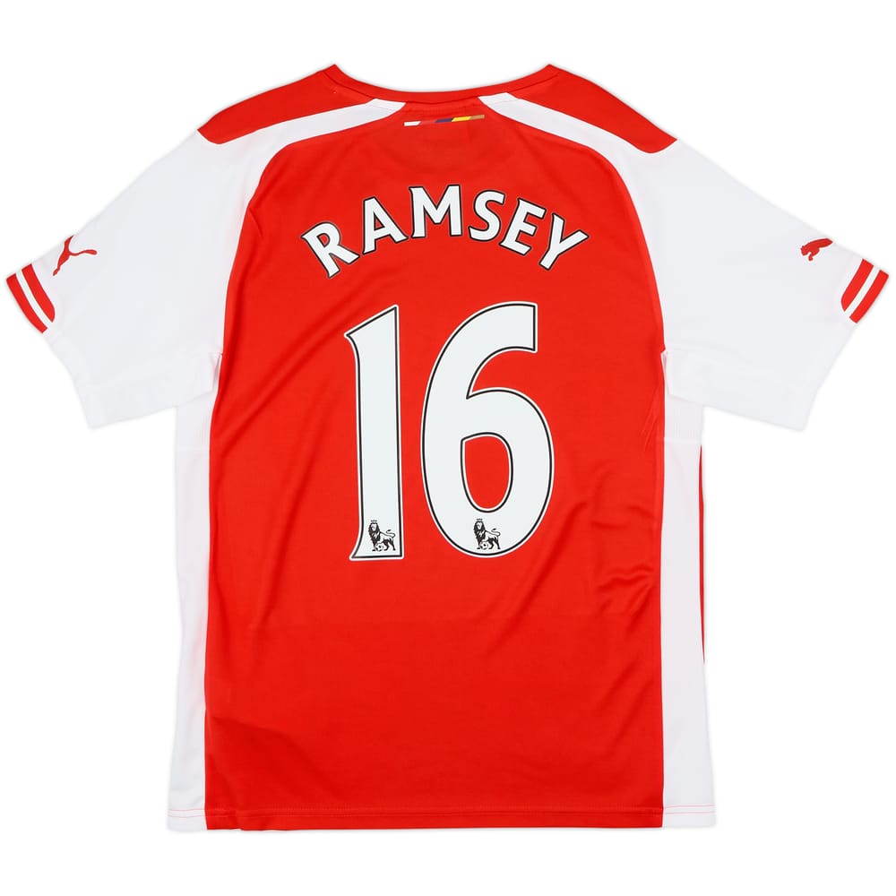 2014-15 Arsenal Home Shirt Ramsey #16 - 10/10 - (S)