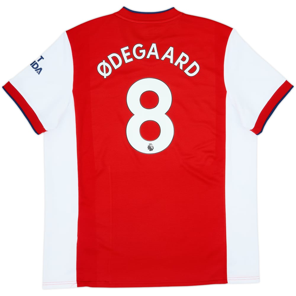 2021-22 Arsenal Home Shirt Odegaard #8 - 8/10 - (XXL)
