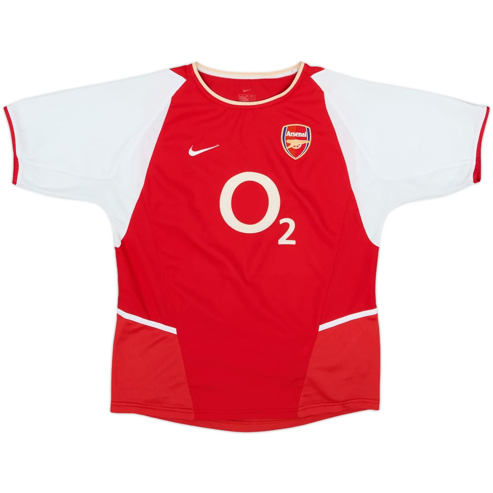 2002-04 Arsenal Home Shirt - 8/10 - (L.Boys)