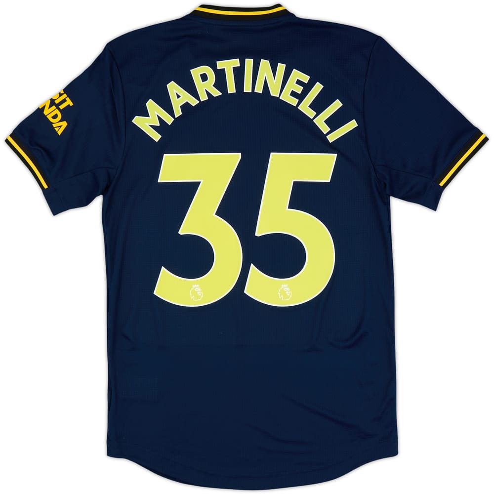 2019-20 Arsenal Player Issue Third Shirt Martinelli #35 (S)