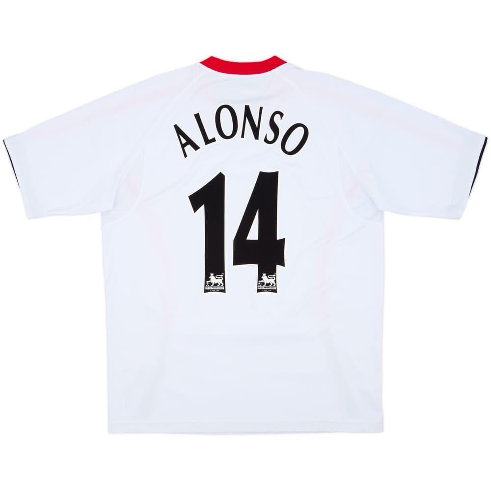 2005-06 Liverpool Away Shirt Alonso #14 - 9/10 - (L)