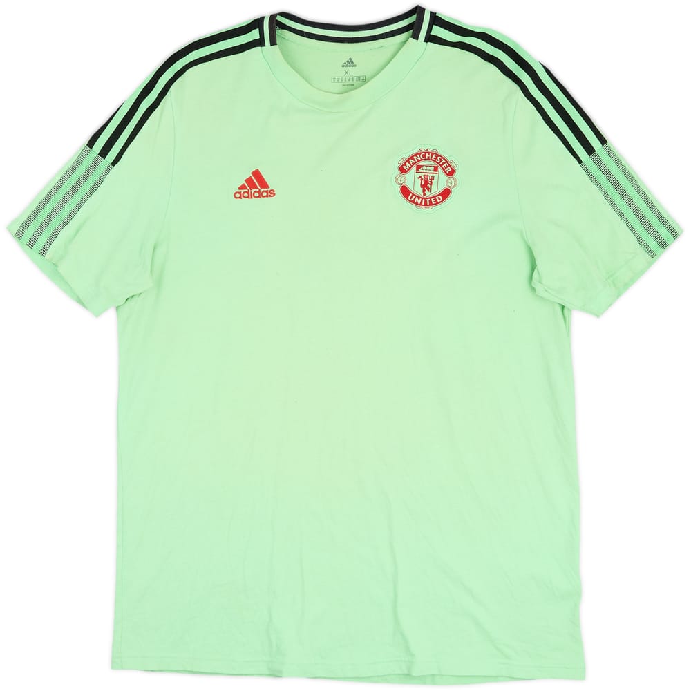 2020-21 Manchester United adidas Cotton Tee - 7/10 - (XL)