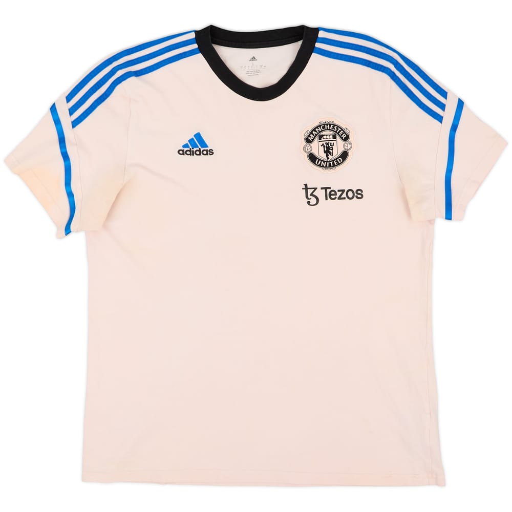 2022-23 Manchester United adidas Cotton Tee - 6/10 - (L)
