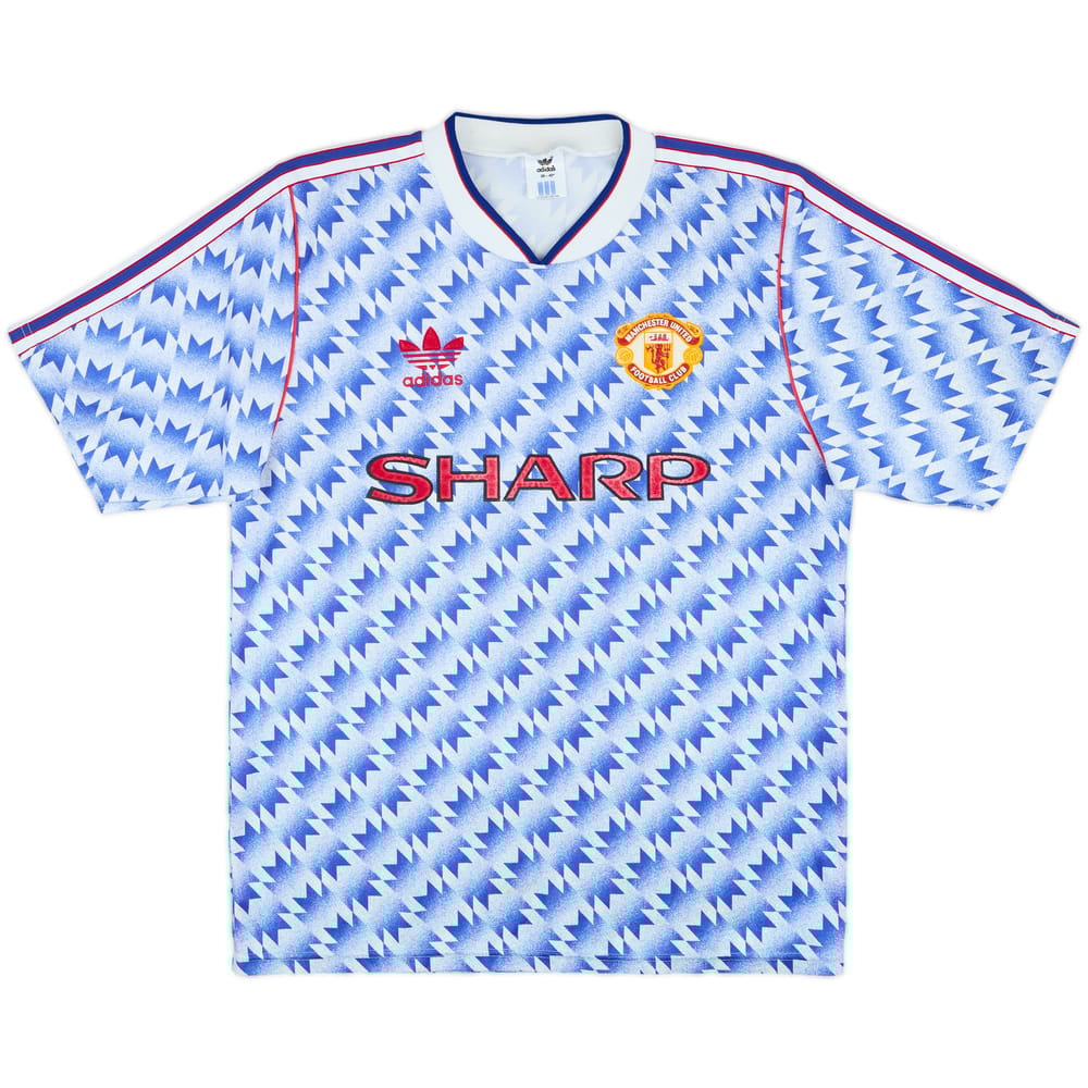 1990-92 Manchester United Away Shirt - 9/10 - (M)