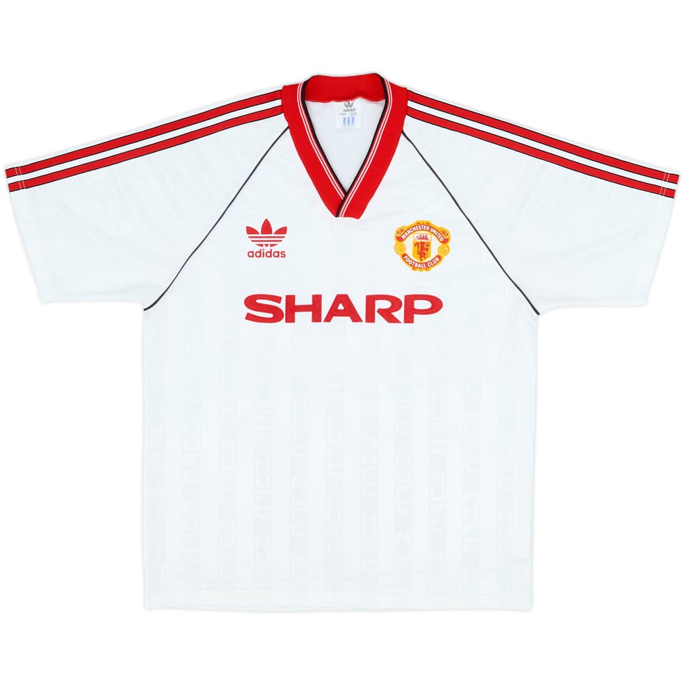 1988-90 Manchester United Away Shirt - 9/10 - (L)