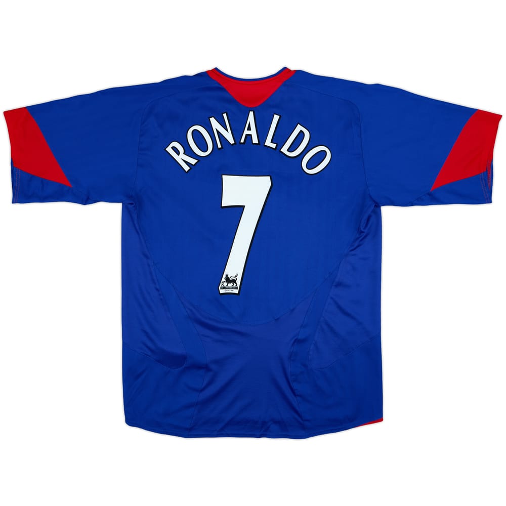 2005-06 Manchester United Away Shirt Ronaldo #7 - 9/10 - (L)