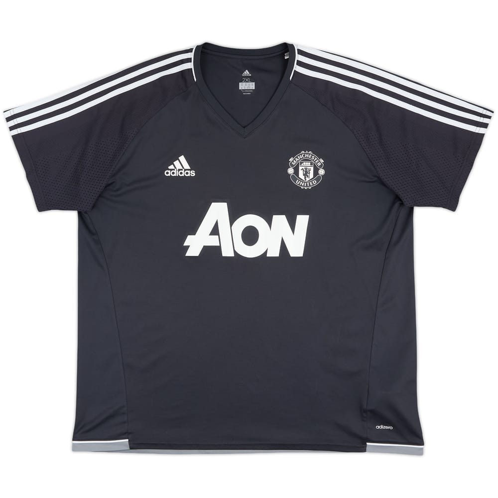2017-18 Manchester United adidas Training Shirt - 9/10 - (XXL)