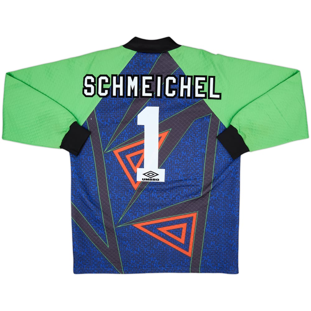 1994-96 Manchester United GK Shirt Schmeichel #1 - 8/10 - (L)