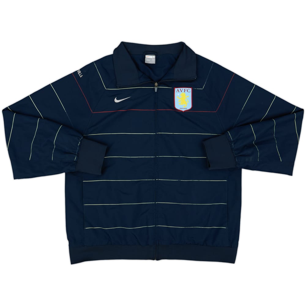 2008-09 Aston Villa Nike Track Jacket - 8/10 - (L)