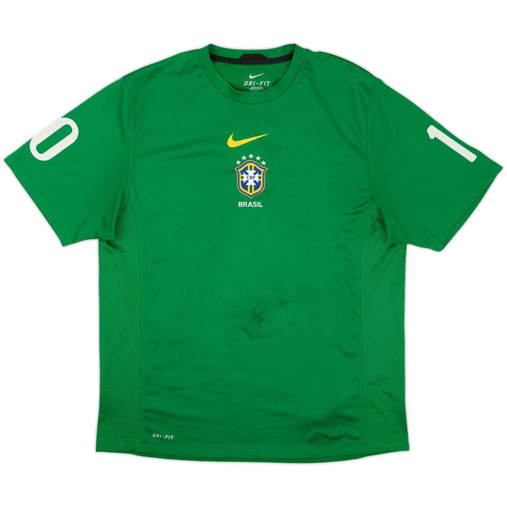 2010-12 Brazil Nike Training Shirt - 5/10 - (XL)