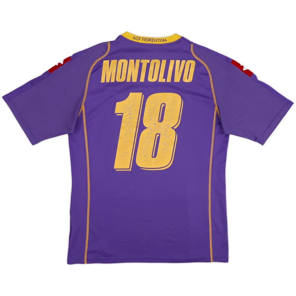 Camiseta de local de la Fiorentina 2008-09 Montolivo #18 - 6/10 - (L)