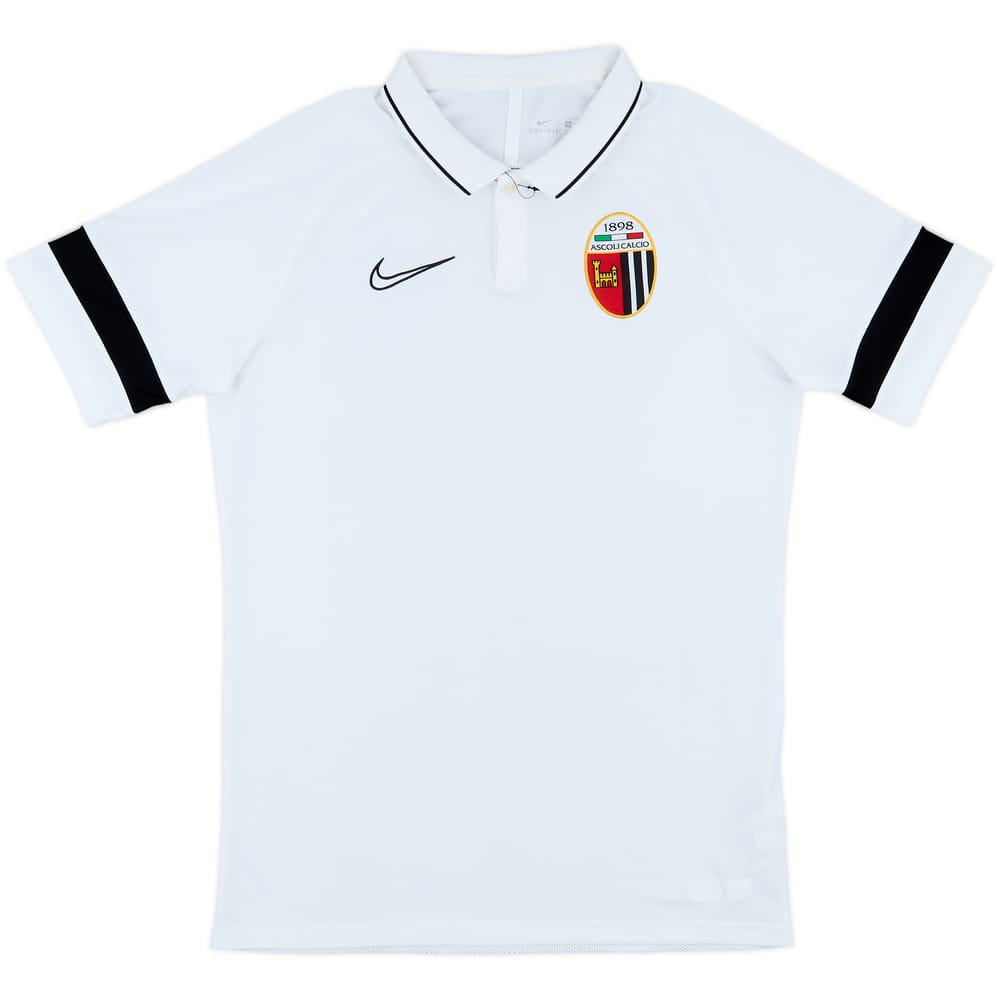 2021-22 Ascoli Nike Polo Shirt - 9/10 - (M)