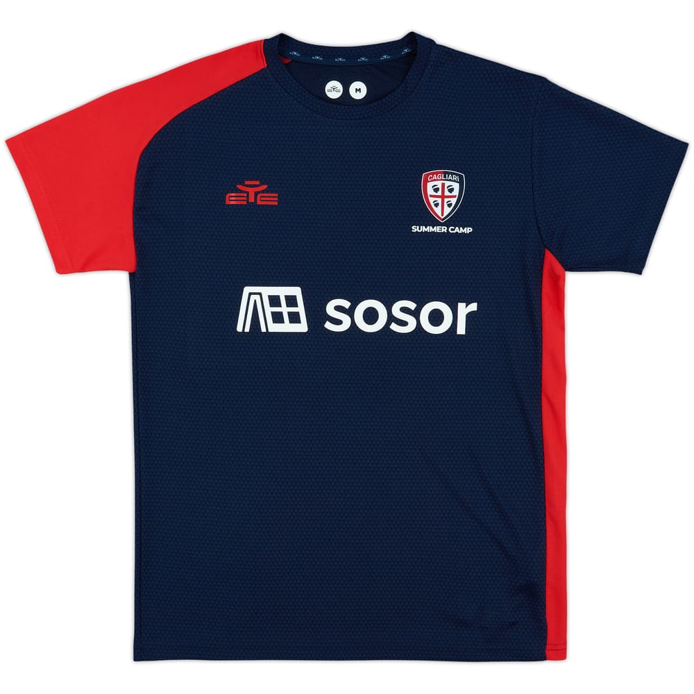2023-24 Cagliari Eye Training Shirt - 9/10 - (M)