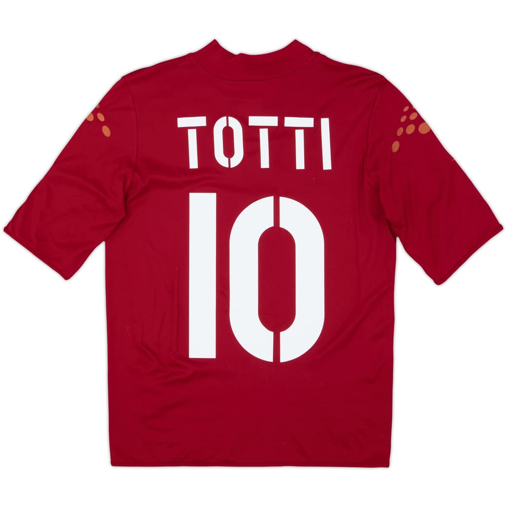 2003-04 Roma Home Shirt Totti #10 - 6/10 - (S)