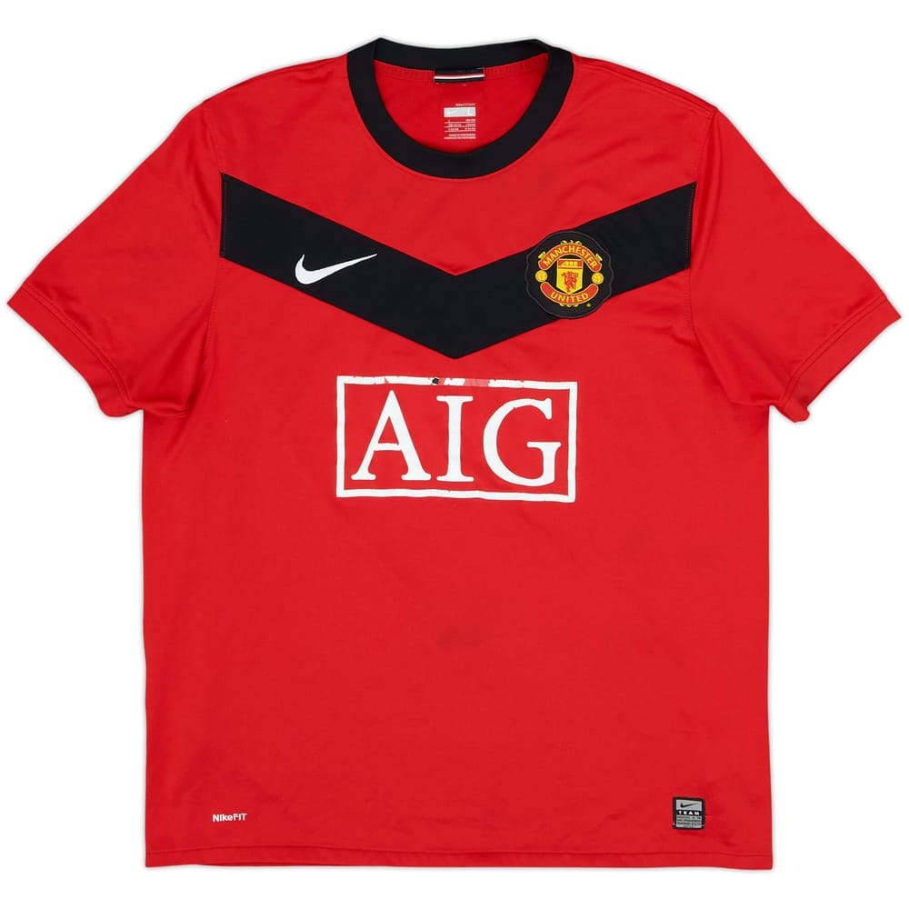 2009-10 Manchester United Home Shirt - 4/10 - (L)