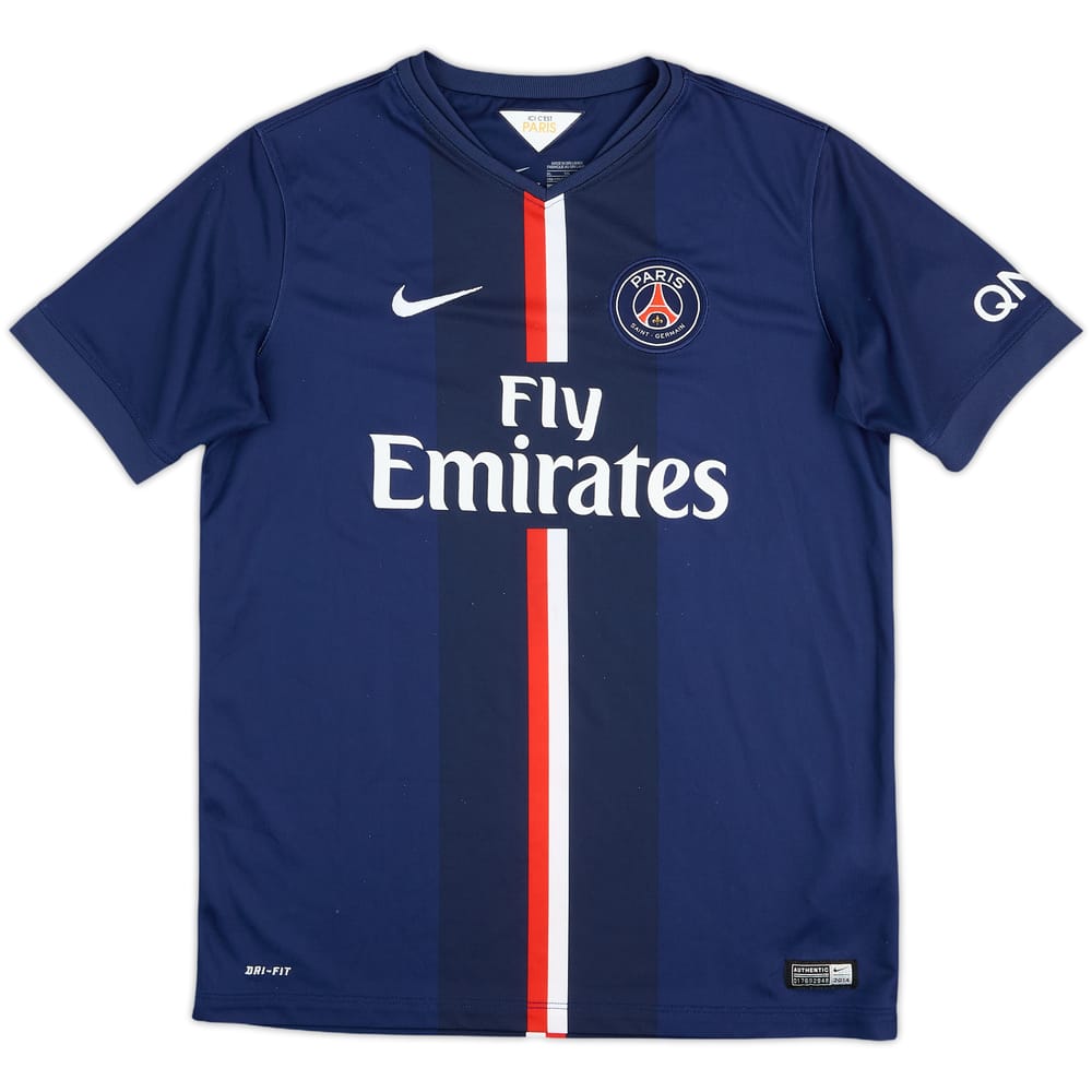 2014-15 Paris Saint-Germain Home Shirt - 8/10 - (XL.Boys)