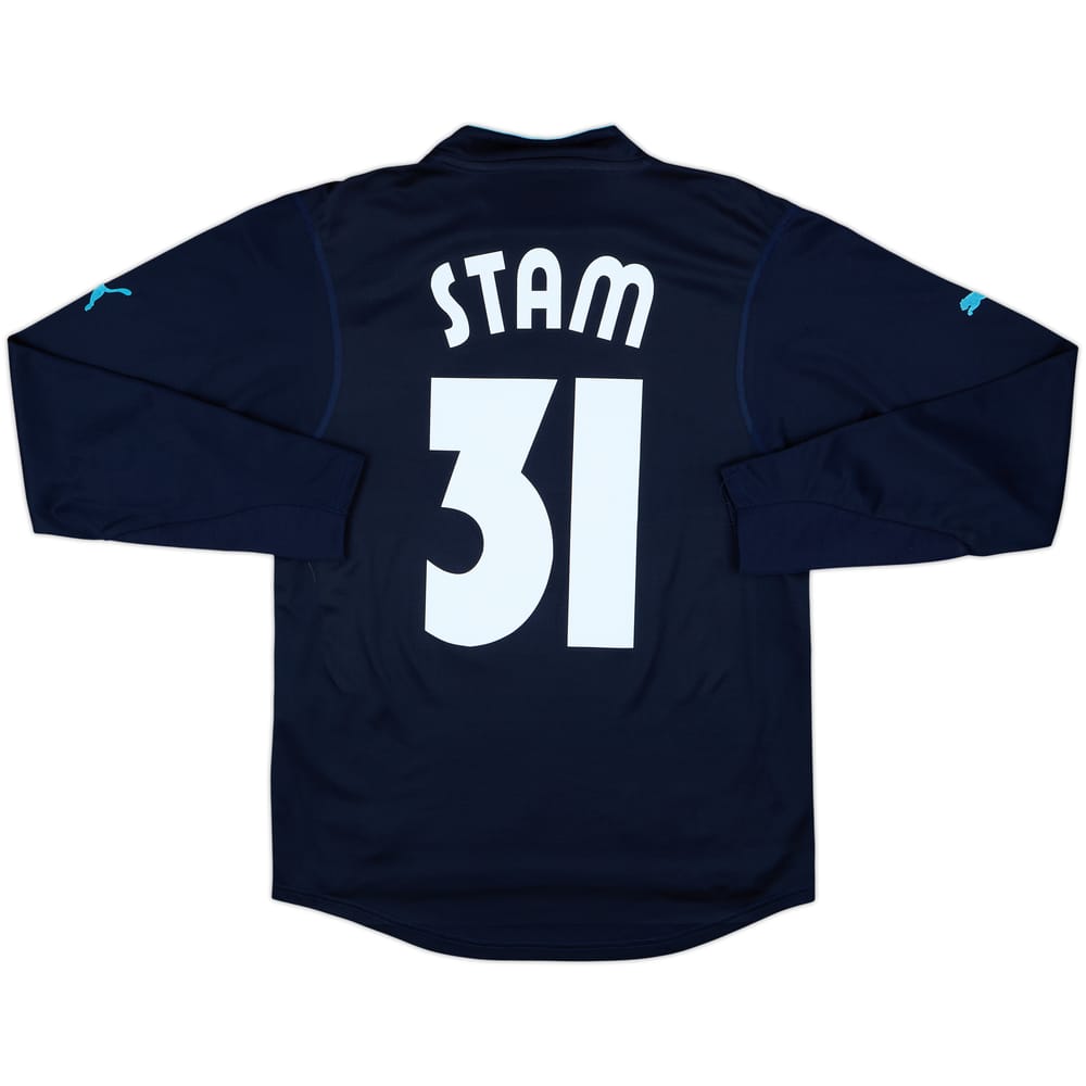 2002-03 Lazio Away L/S Shirt Stam #31 - 8/10 - (L)