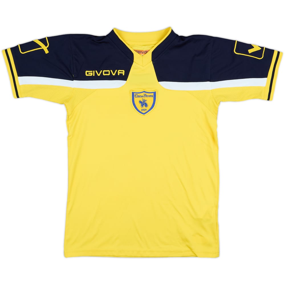 2018-19 Chievo Verona Givova Training Shirt - 8/10 - (L.Boys)