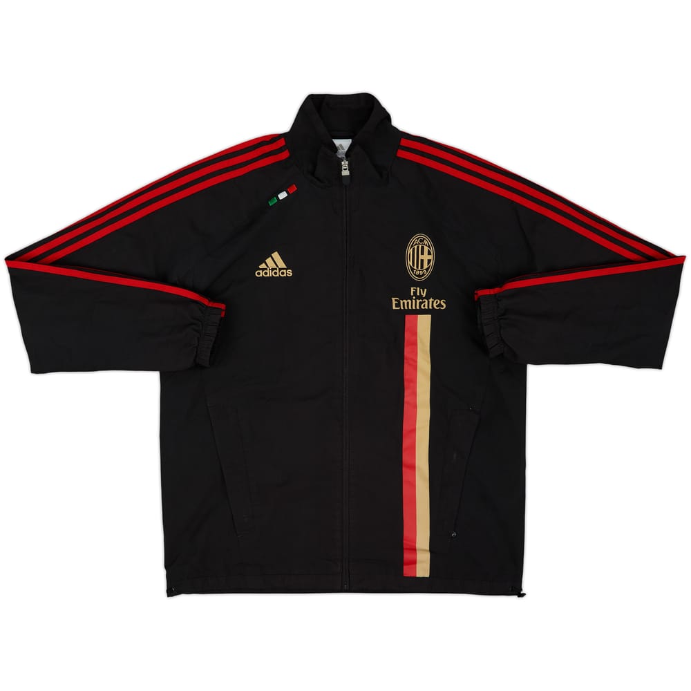 2011-12 AC Milan adidas Track Jacket - 8/10 - (L)
