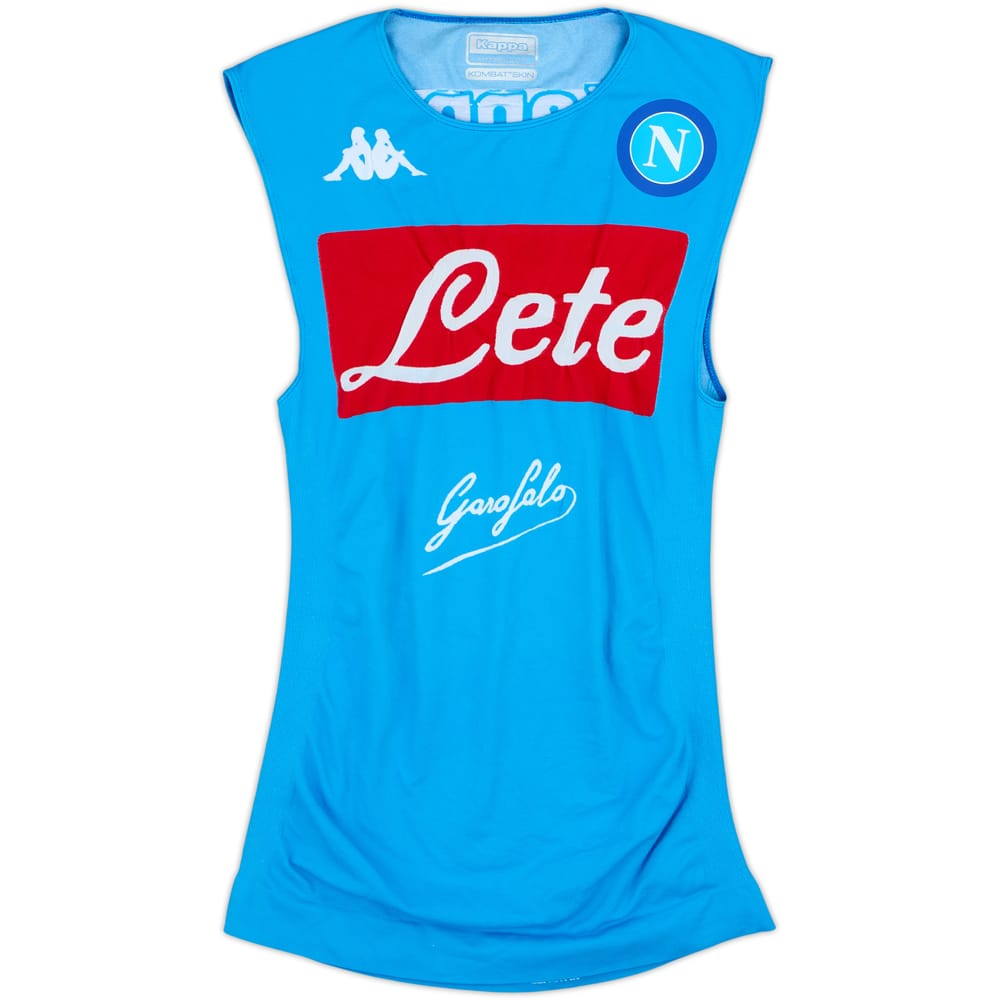 2017-18 Napoli Kappa Training Vest - 8/10 - (3XL)