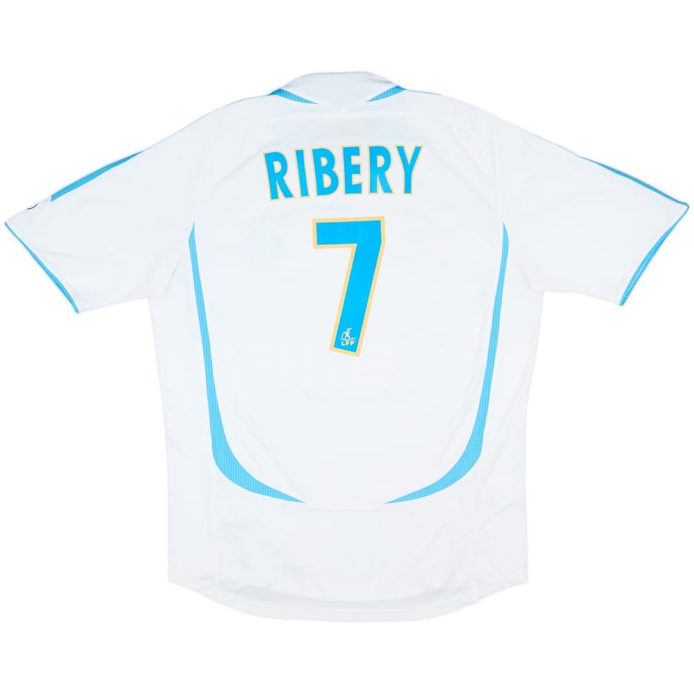 2006-07 Olympique Marseille Home Shirt Ribery #7 - 8/10 - (L)