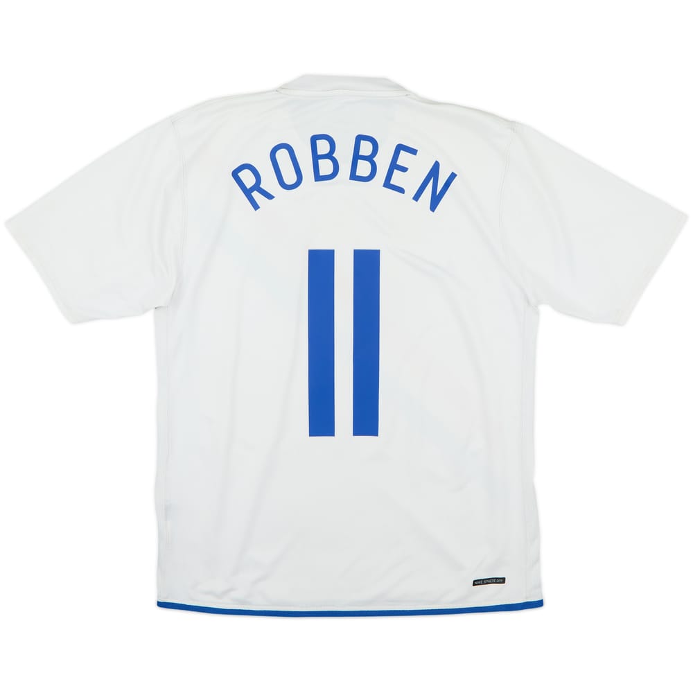 2006-08 Netherlands Away Shirt Robben #11 - 6/10 - (M)