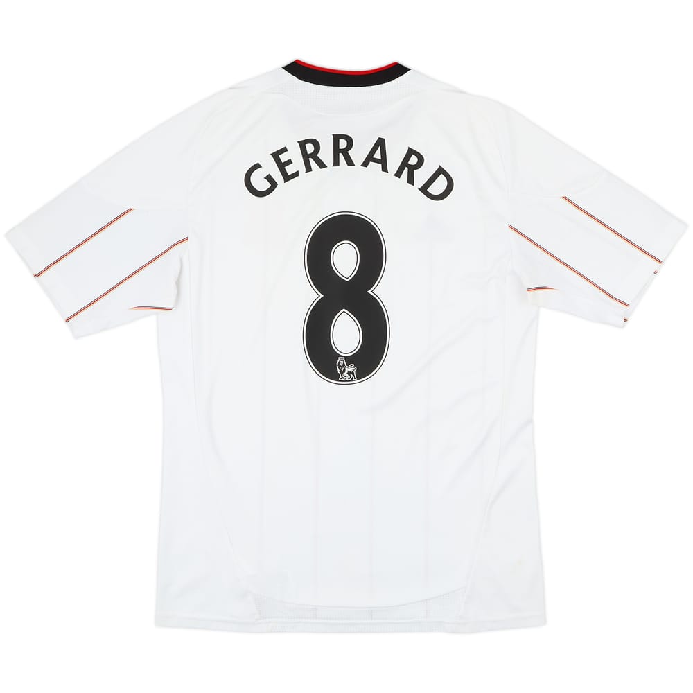 2010-11 Liverpool Away Shirt Gerrard #8 - 6/10 - (M)