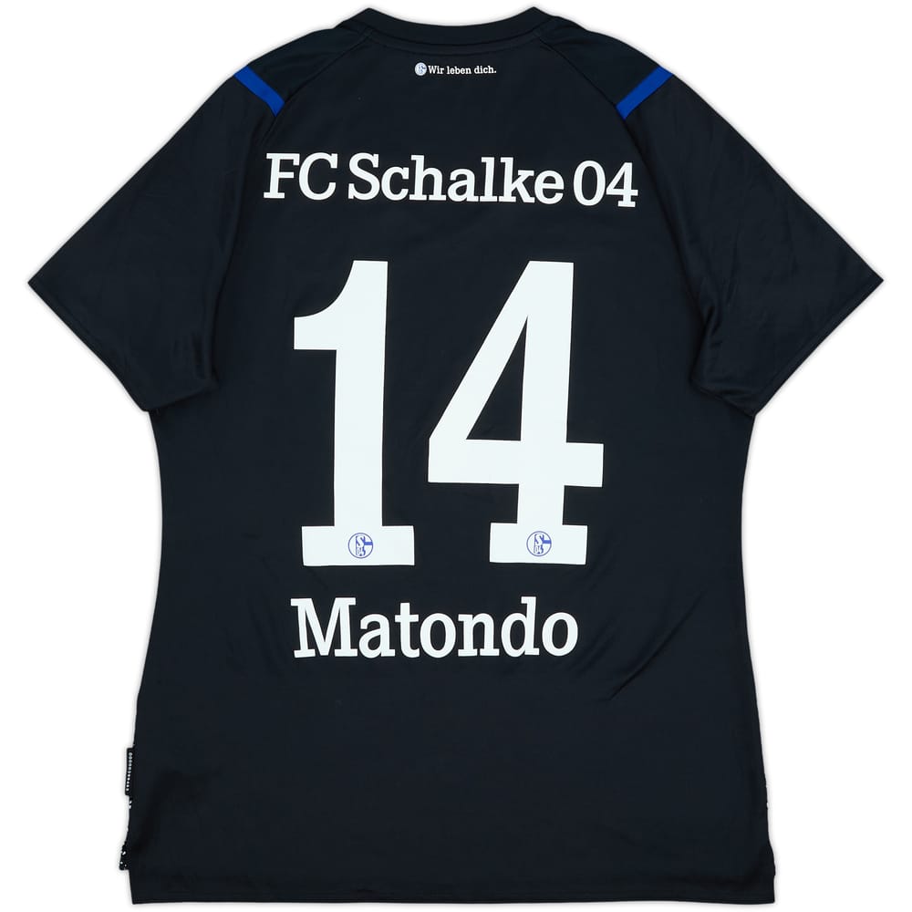 2019-20 Schalke Third Shirt Matondo #14 - 8/10 - (Women's M)