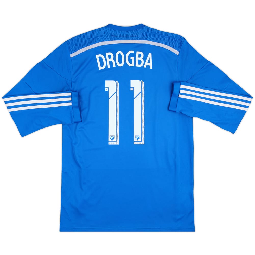 2014 Montreal Impact Authentic Home L/S Shirt Drogba #11 - 6/10 - (L)