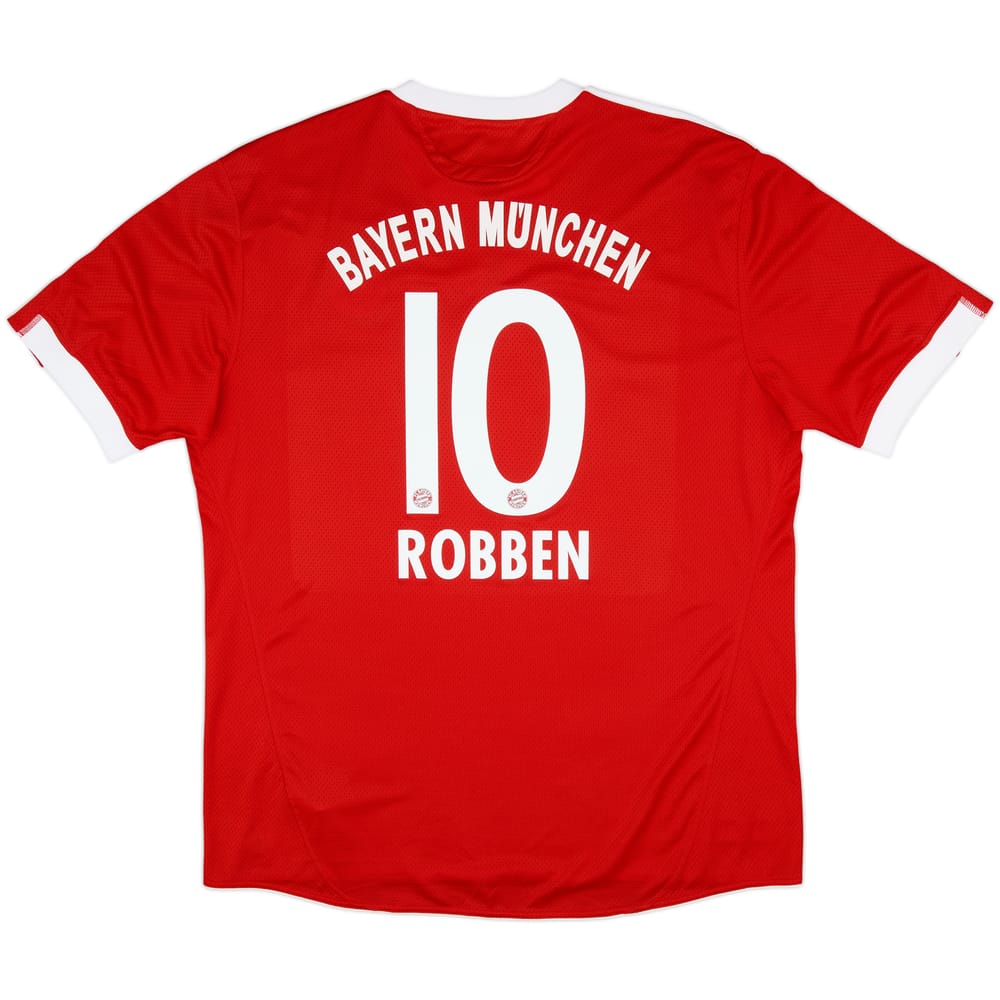 2009-10 Bayern Munich Home Shirt Robben #10 - 9/10 - (XXL)