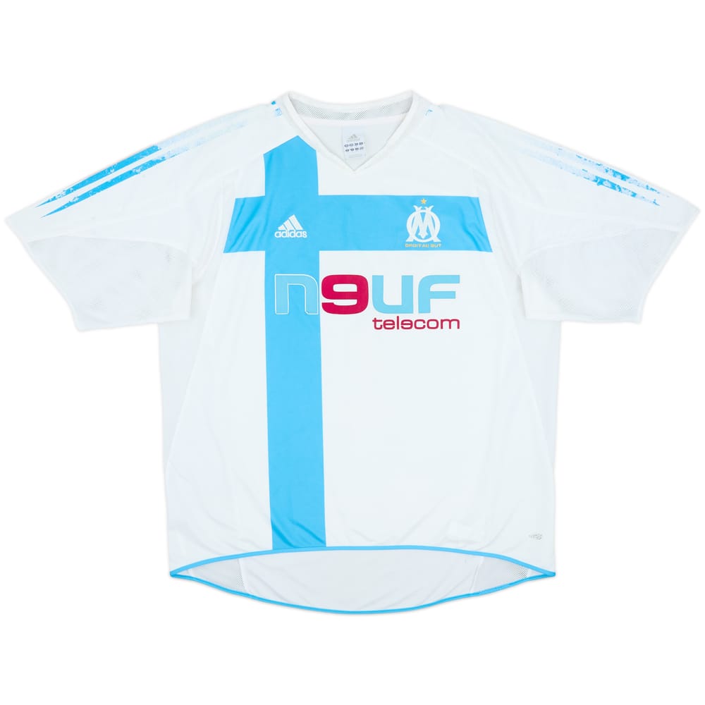 2005-06 Olympique Marseille Home Shirt - 4/10 - (XL)